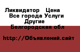 Ликвидатор › Цена ­ 1 - Все города Услуги » Другие   . Белгородская обл.